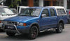 Mazda Fighter, Ford Ranger 2 x Rear Window Latch Dark Gray (1998-2006)