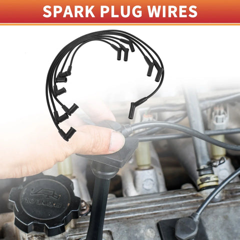 Ford Ranger V6 3.0L 6 x Spark Plug Wire Ignition Coil Cables (2004-2007)