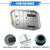 Dodge Challenger 2018 (2018) - Durable Metal Silver Tone Transmission Filter