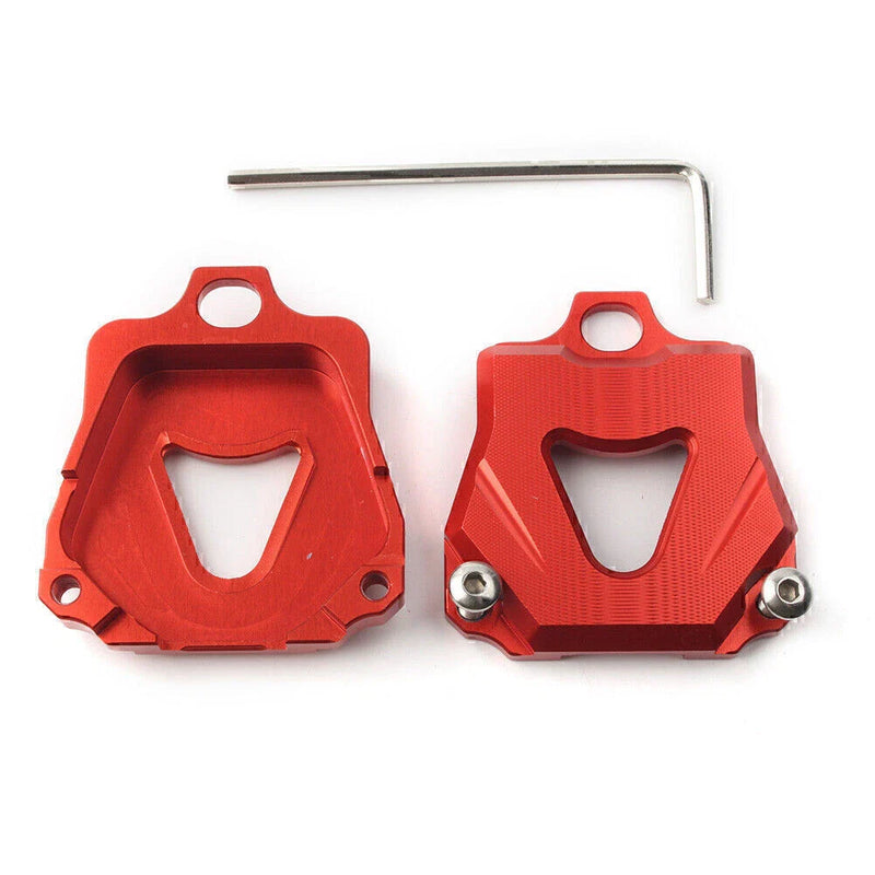 Yamaha MT09 MT07 MT10 FZ07 FZ09 FJ-09 CNC Red Key Shell Case Cover (2014-2023)
