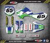 Kawasaki KX 65 (2000-2016) - Substance Style Stickers Custom Graphics Kit