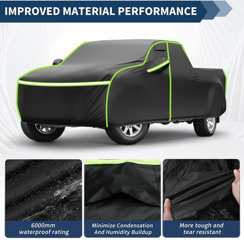 Chevrolet Silverado Crew Cab 6.6ft Short Bed Waterproof Car Cover (2000-2018)