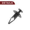 Ford Edge, Escort (2007-2014, 1981-2003) 100 Pcs Front Fender Skirt Clips