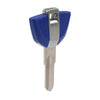BMW G310GS G310R C650 GT F700 F800GS Uncut Blank Blade Key Blue (2017-2023)