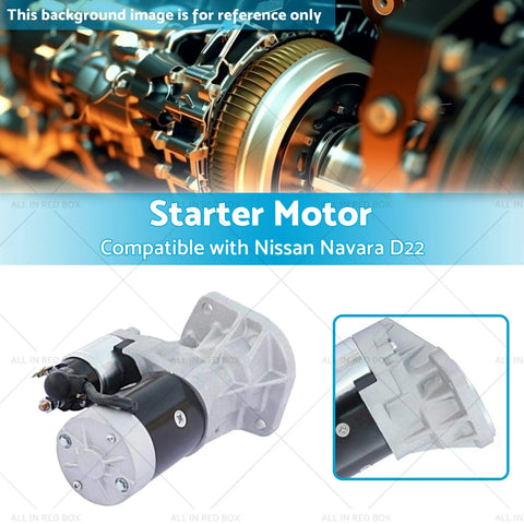 Nissan Navara D21 D22 TD24 TD25 TD27 QD32 2.5-3.2L Diesel Starter Motor