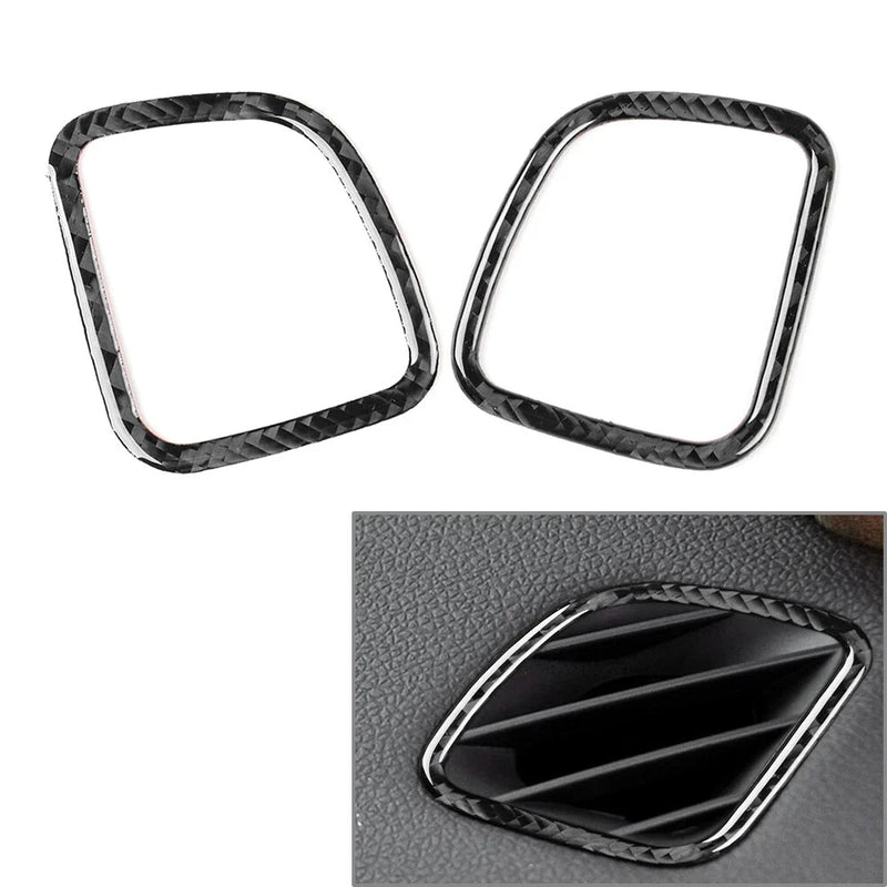 Cadillac CTS Carbon Fiber Black Interior Dashboard Air Vent Cover Trim (08-13)