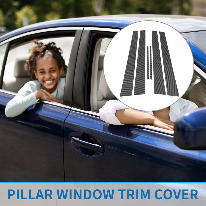 Toyota Camry 6 x Door Pillar Window Trim (2002–2006)