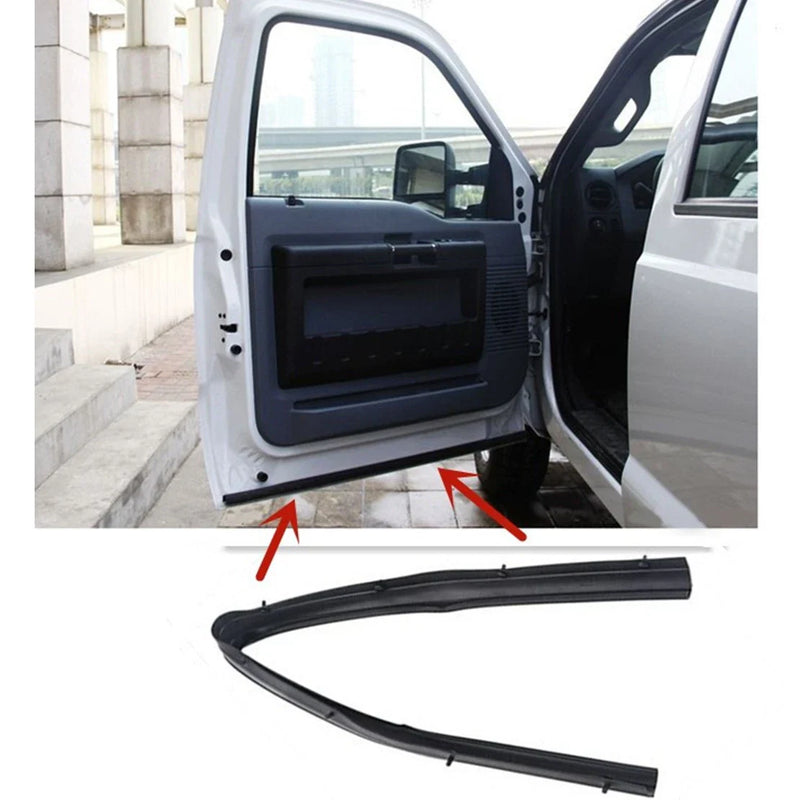 Ford F250 F350 Super Duty Front Door Lower Weatherstrips Seal (2008-2023)