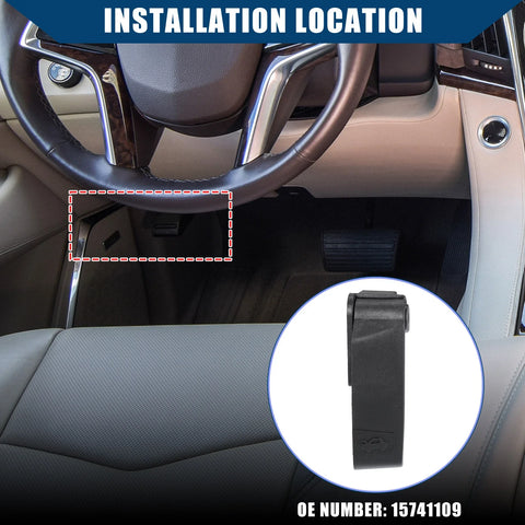 Chevrolet, GMC, Cadillac C3500 C1500 Inner Car Hood Release Handle