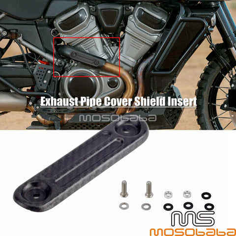 Harley PANAMERICA 1250 S Carbon Exhaust Shield Insert (2021-2023)