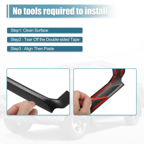 Chevrolet Colorado Center Control Panel Cover Trim Black (2015 - 2022)