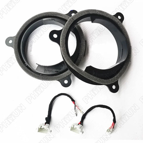 Mazda Axela Atez CX-4 CX-5 CX-7 Speaker Pad Adapter Mount w/ Wire Harness (2013-2017)