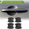Honda CR-V 2007-2011 Carbon Fiber Black Car Door Handle Cup Protector