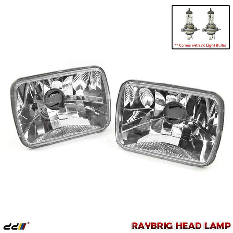 Toyota Nissan Silvia Gazelle 180SX AE86 MR2 SW20 KE70 7x6 Headlight (1983-1998)