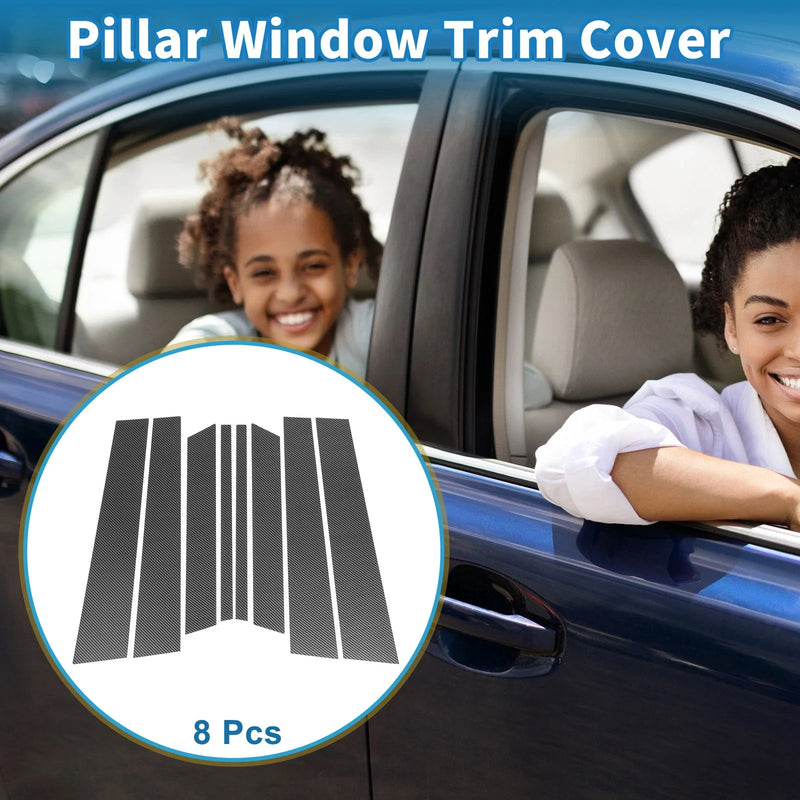 Ford Territory 8pcs Door Pillar Window Trims (2004-2016)
