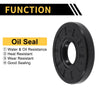 Oil Seal 20x52x8mm NBR Rubber Black 5 Pcs