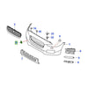 Jaguar XF Front Bumper Tow Eye Cover (2016-2020)