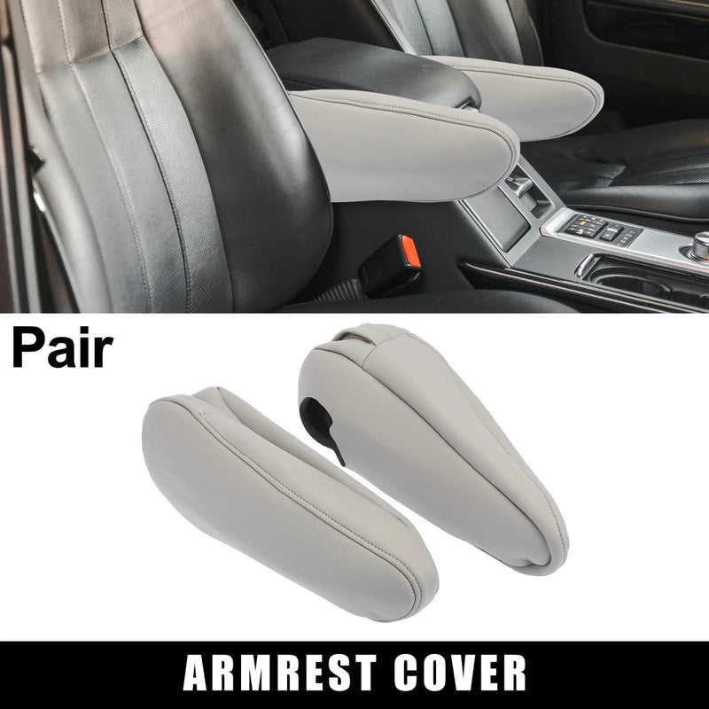 Toyota Sienna 2 x Pair Seat Armrest Cover Leather Gray (2011–2018)