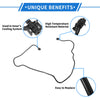 Ford Focus (2010-2023) - Plastic Radiator Overflow Water Tank Hose
