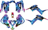 Yamaha Raptor YFM 90 ATV Graphics TYE STYLE Sticker Kit (2016-2025)