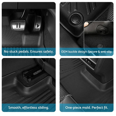 Toyota Landcruiser Prado 4Pcs TPE Floor Mat Set (2024-On)