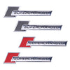 Universal Supercharged Aluminum Alloy Adhesive Emblem Badge