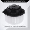 Chevrolet Sonic HVAC Heater Blower Motor Assembly (Black)