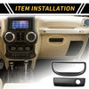 Jeep Wrangler JK (2007-2017) Black Glove Box Handle Switch Cover