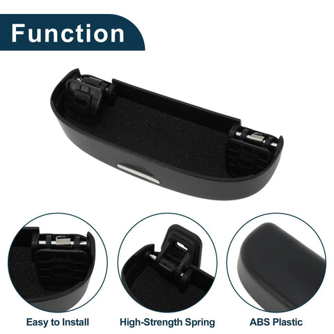 Volkswagen T-Roc 2017-2024 ABS Black 1 Set Sunglasses Case