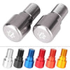 18mm Moto Dirt Bike Handlebar Grips & End Cap Plugs - 6 Colors