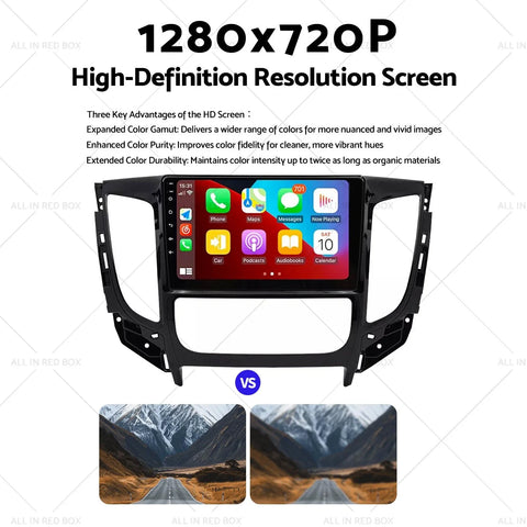 Mitsubishi Triton MQ MR Wireless Head Unit (2015-2023)