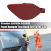 Volvo S60 V60 Red Front Bumper Tow Hook Eye Cap Cover (2014-2018)