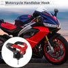 Motorcycle 1 Pc Butterfly Open-closed Double Hook Motorcycle Hanging Hook