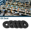 Make Model Oil Seal 10x25x5mm NBR Black 5Pcs