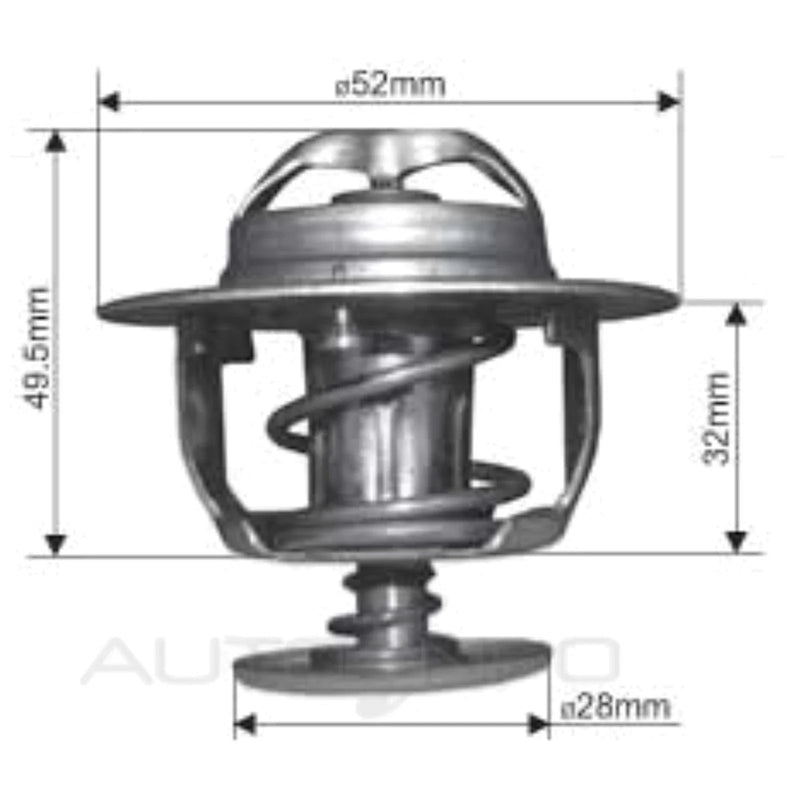 Toyota Hilux LN56 LN65 LN85 2.4L 4cyl Dayco Thermostat (1983-1994)