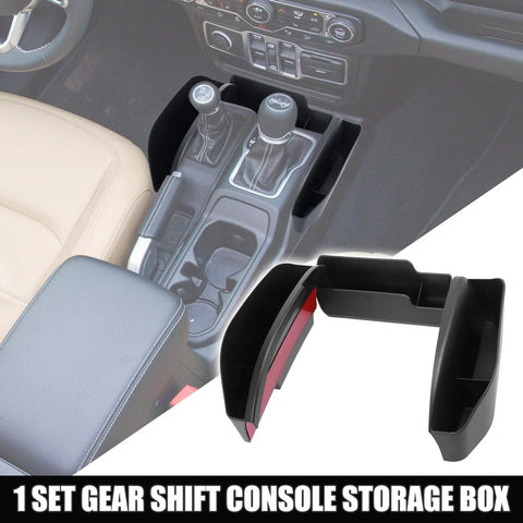 Jeep Wrangler Gear Shift Console Storage Box Tray Organizer (2007-2018)