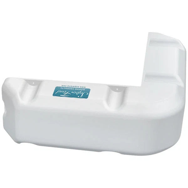 Boat Marina Fender SupaFend Corner Piece White Dock Fender 90 Degrees
