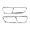 Audi A6 S6 Stainless Steel Exhaust Muffler Tail Pipe Trim Cover (2015-2018)