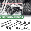 Dodge 8 Pcs Front Suspension Kit Tie Rod Ends Sway Bar Links