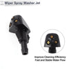Suzuki Windshield Washer Nozzle w/ 8" Hose Connector
