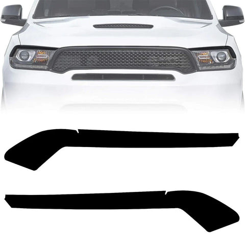 Dodge Durango Car Headlight Smoke Vinyl Tint Overlays (2014-2021)