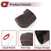 Acura TL Black Red Faux Leather Set Car Gear Shift Knob Cover (2009 - 2014)