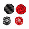 Cadillac XT4 XT6 CT5 (2018-2019) Red Carbon Fiber Engine Button Cover Trim