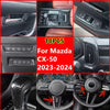 Mazda CX-50 18PCS Carbon Fiber Interior Button Trim Cover Decor (2023–2024)
