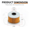 Honda XR Series 2 x Oil Filter & Spring O-Ring