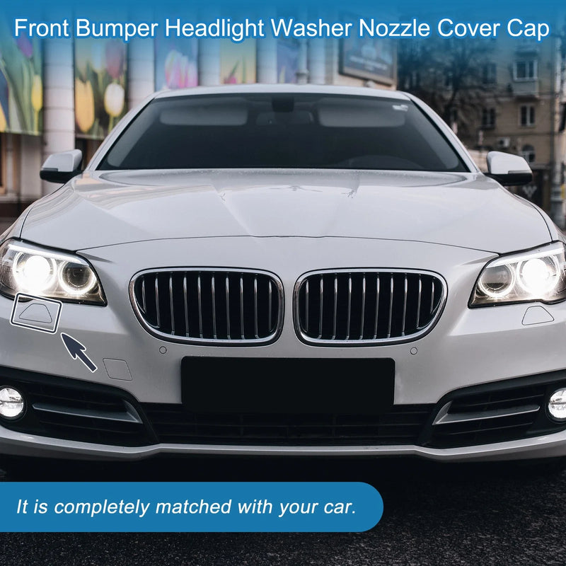 BMW M5 Front Right Side Bumper Headlight Washer Nozzle Cover Cap