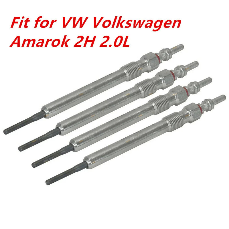 VW Amarok 2.0L Diesel Set of 4 Glow Plugs (2011-2017)