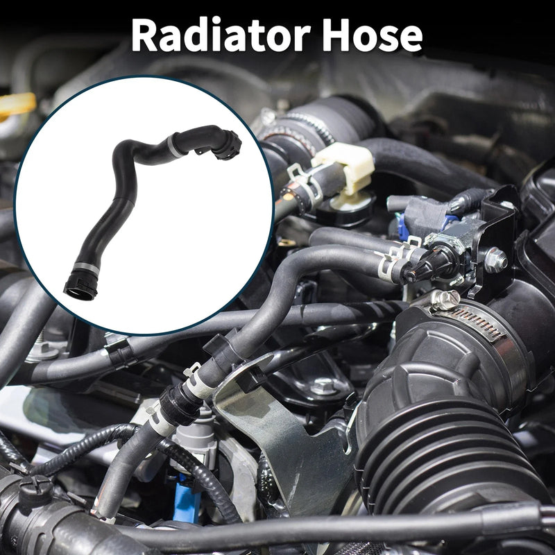 Land Rover Range Rover (2003-2005) Rubber Black 1 Pc Radiator Hose