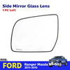 Side Mirror Lens Rear View Left Fits Ford Ranger Mazda BT-50 Pro Pickup 2012-18