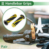 All Makes / Models 7/8" 22mm Motorcycle Hand Grips Rubber Yellow
